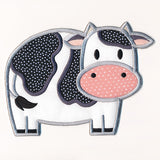 Cute Cow Trivet (In-the-Hoop)