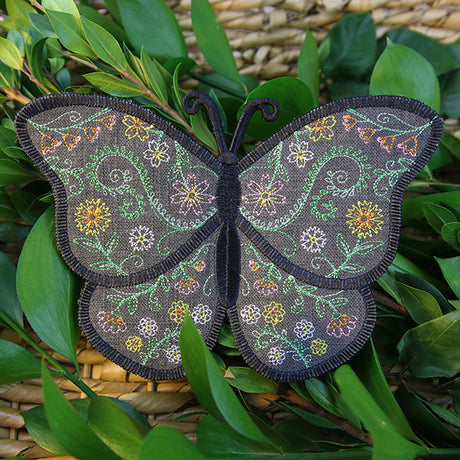 Winged Whimsy Butterfly (In-the-Hoop)