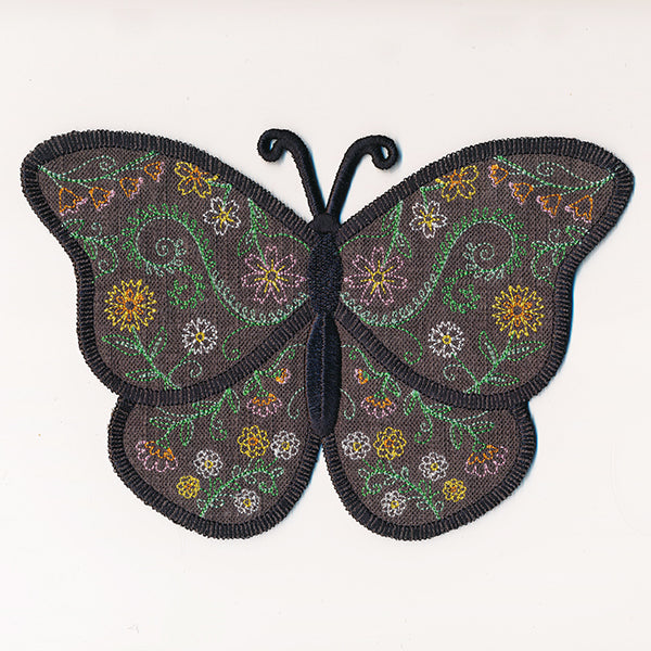 Winged Whimsy Butterfly (In-the-Hoop)