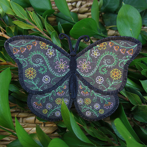 Winged Whimsy Butterfly (In-the-Hoop)