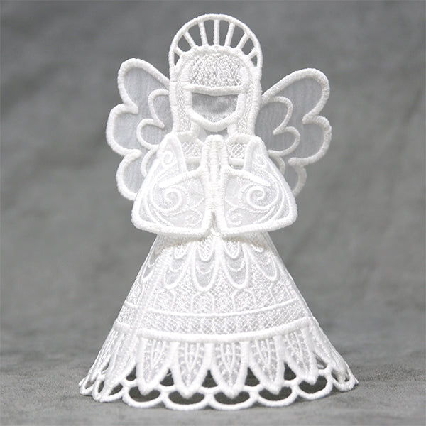 Organza Angel in 3D - Girl (Lace)