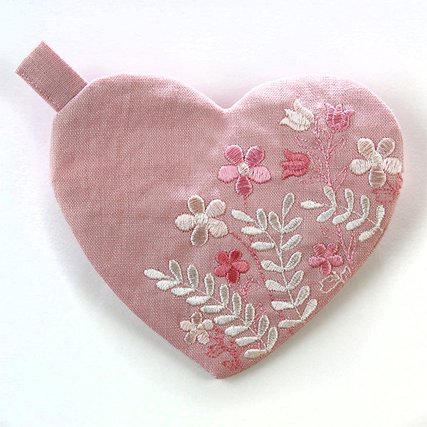Blooming Heart Coin Purse (In-the-Hoop)