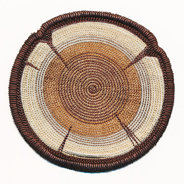 Rustic Wood Slice Coaster (In-the-Hoop)