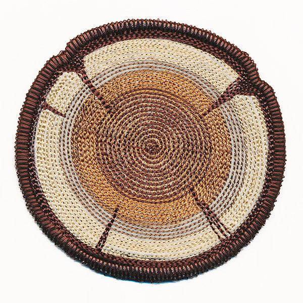 Rustic Wood Slice Coaster (In-the-Hoop)
