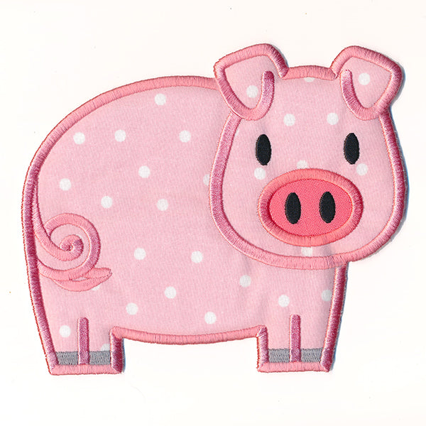 Playful Pig Trivet (In-the-Hoop)