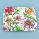 Floral Flair Zipper Pouch (In-the-Hoop)