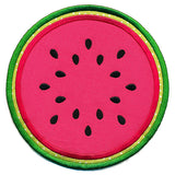 Watermelon Slice Trivet (In-the-Hoop)