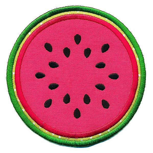 Watermelon Slice Trivet (In-the-Hoop)