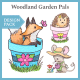 A Woodland Garden Pals Design Pack