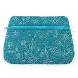 Birds & Blooms Zipper Pouch (In-the-Hoop)