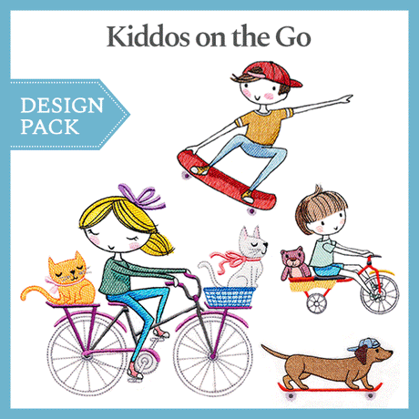 A Kiddos on the Go Design Pack