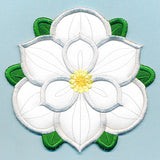 Blooming Magnolia Trivet (In-the-Hoop)