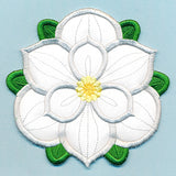 Blooming Magnolia Trivet (In-the-Hoop)