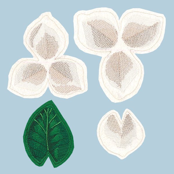 Freestanding Fabric Magnolia (In-the-Hoop)