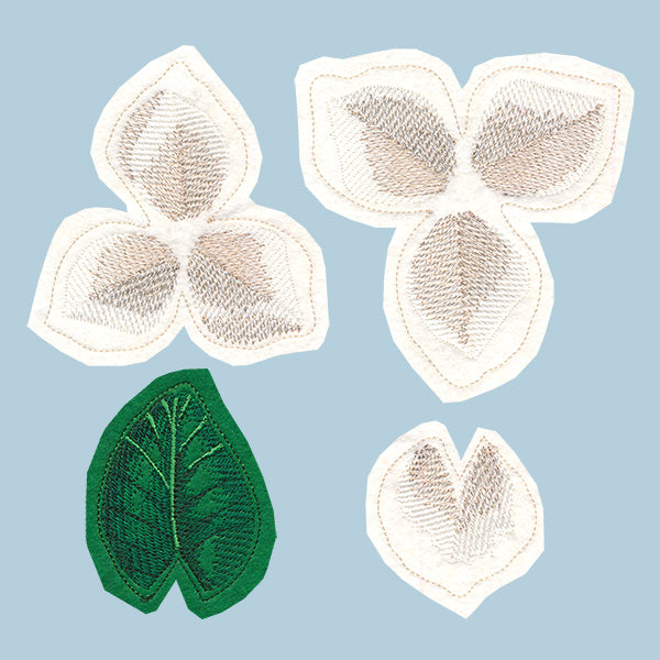 Freestanding Fabric Magnolia (In-the-Hoop)