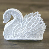 Elegant Swan in 3D (Lace)