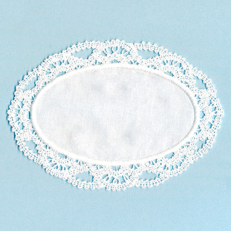 Timeless Fabric Doily (Lace)