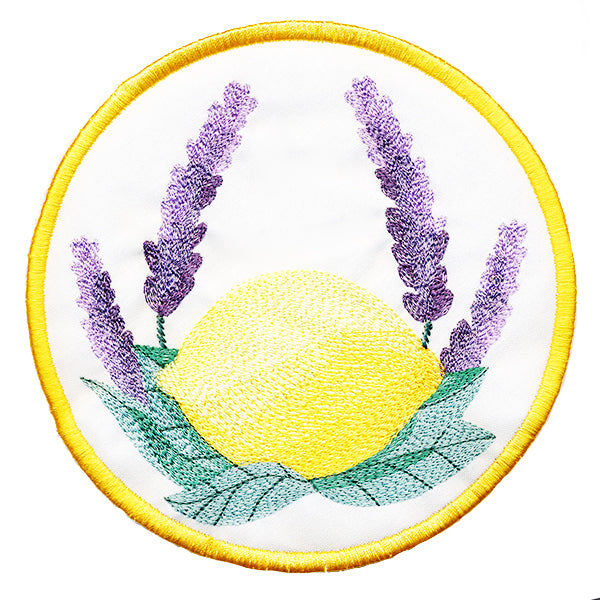 Lemon and Lavender Trivet (In-the-Hoop)