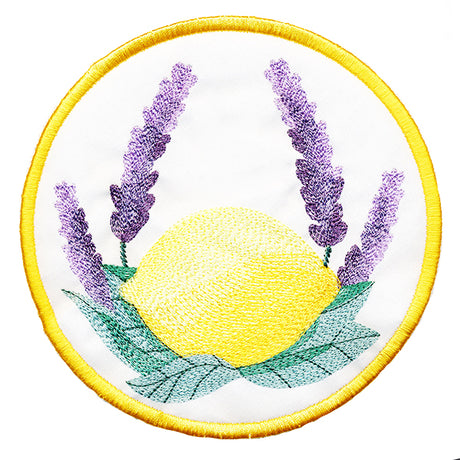 Lemon and Lavender Trivet (In-the-Hoop)