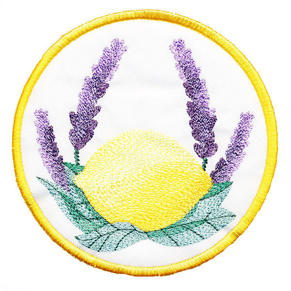 Lemon and Lavender Trivet (In-the-Hoop)