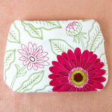 Blossoming Applique Zipper Pouch (In-the-Hoop)