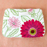 Blossoming Applique Zipper Pouch (In-the-Hoop)