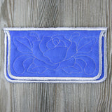 Blooming Rose Eyeglasses Case (In-the-Hoop)