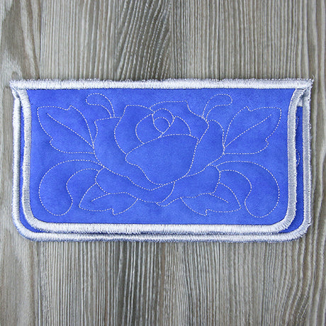 Blooming Rose Eyeglasses Case (In-the-Hoop)