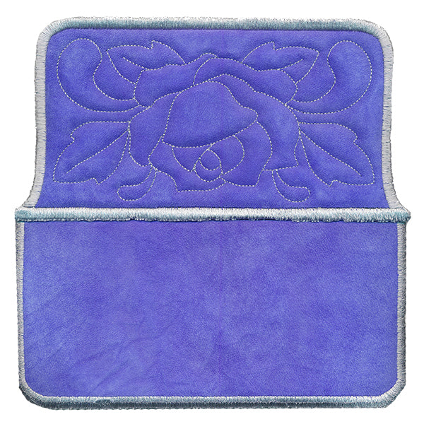 Blooming Rose Eyeglasses Case (In-the-Hoop)