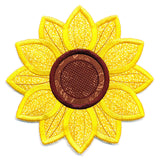 Delightful Sunflower Trivet (In-the-Hoop)