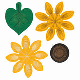 Freestanding Fabric Sunflower (In-the-Hoop)