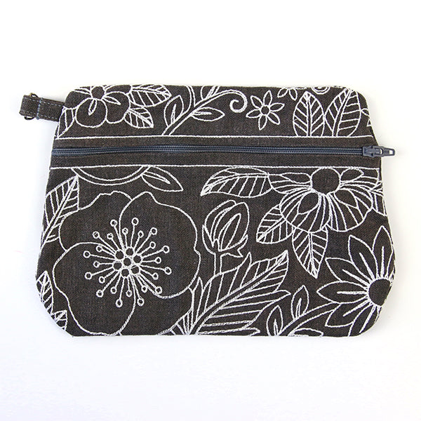 Enchanted Autumn Lined Zipper Pouch (In-the-Hoop)