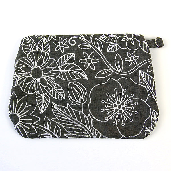 Enchanted Autumn Lined Zipper Pouch (In-the-Hoop)