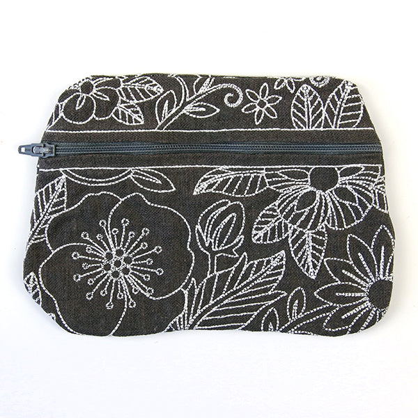 Enchanted Autumn Lined Zipper Pouch (In-the-Hoop)