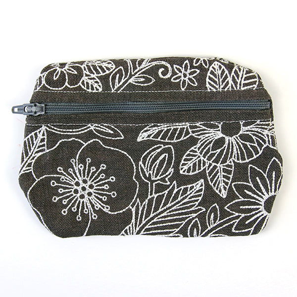 Enchanted Autumn Lined Zipper Pouch (In-the-Hoop)