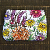 Wildflower Lined Zipper Pouch (In-the-Hoop)