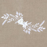 Delicate Floral Spray in 3D