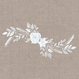 Delicate Floral Spray in 3D