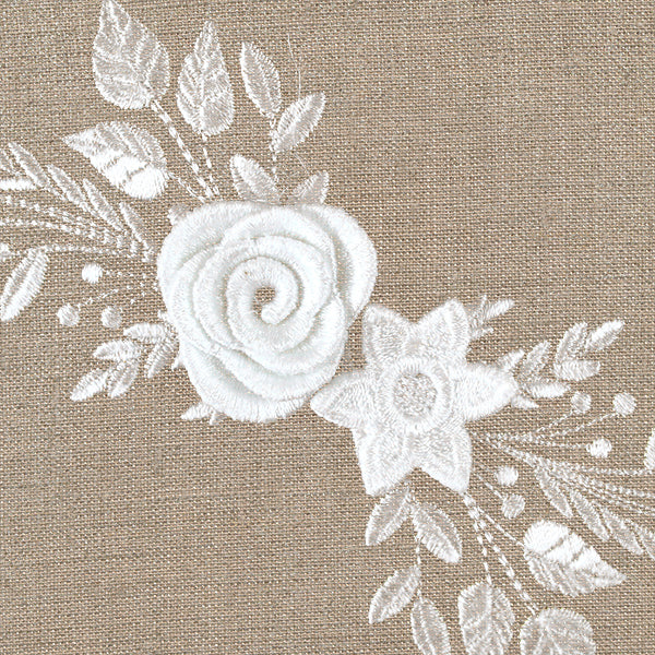 Delicate Floral Spray in 3D