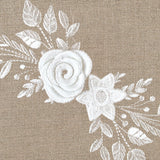 Delicate Floral Spray in 3D