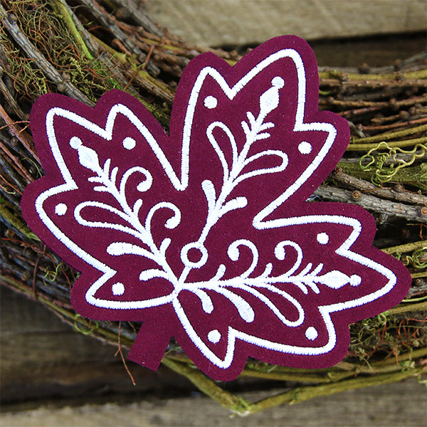 Filigree Maple Leaf (In-the-Hoop)