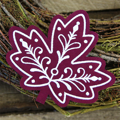 Filigree Maple Leaf (In-the-Hoop)