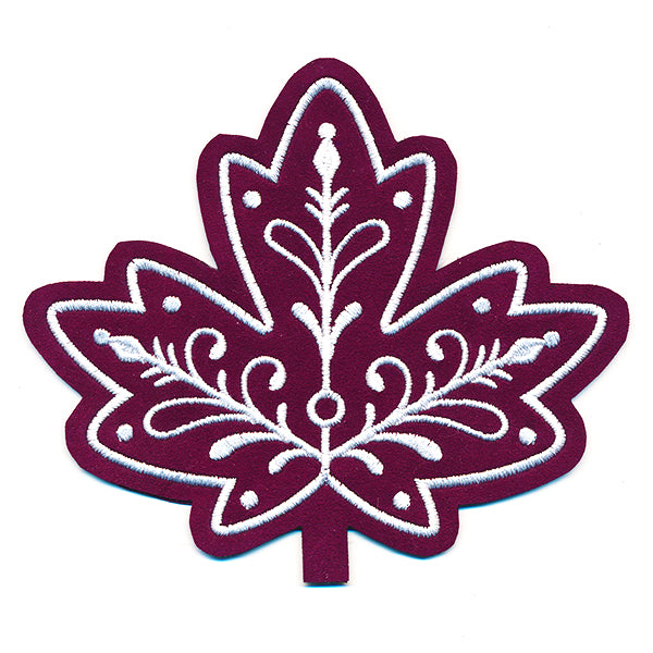 Filigree Maple Leaf (In-the-Hoop)