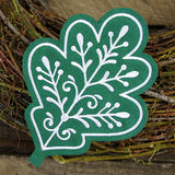 Filigree Oak Leaf (In-the-Hoop)