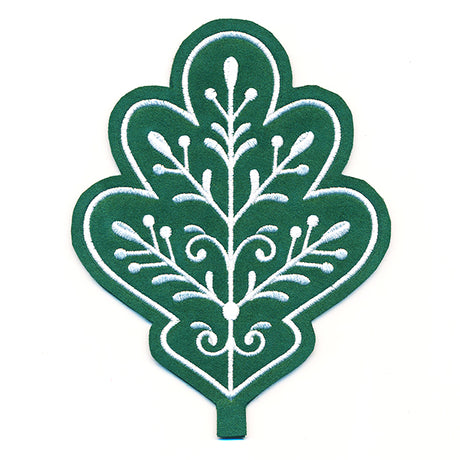 Filigree Oak Leaf (In-the-Hoop)