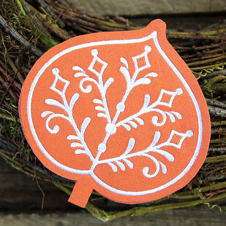 Filigree Aspen Leaf (In-the-Hoop)