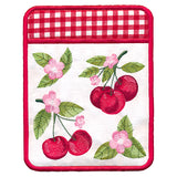Cherry Blossoms Pot Holder (In-the-Hoop)