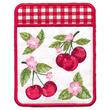 Cherry Blossoms Pot Holder (In-the-Hoop)