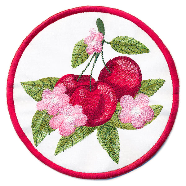 Cherry Blossoms Trivet (In-the-Hoop)