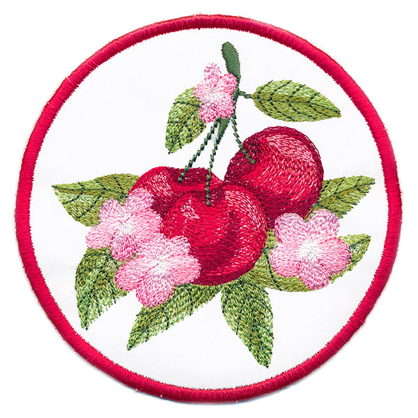 Cherry Blossoms Trivet (In-the-Hoop)
